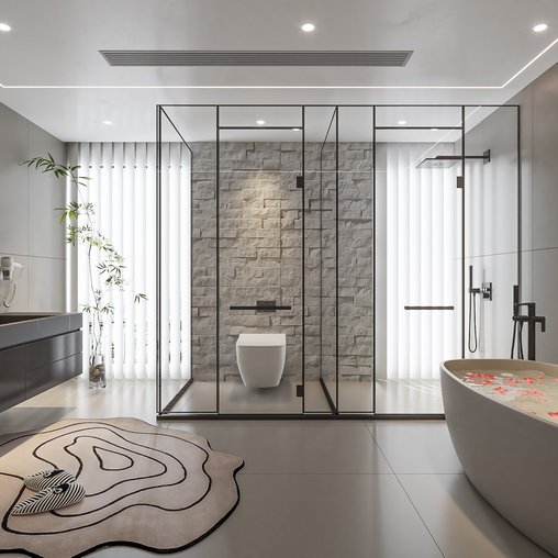 Modern bathroom