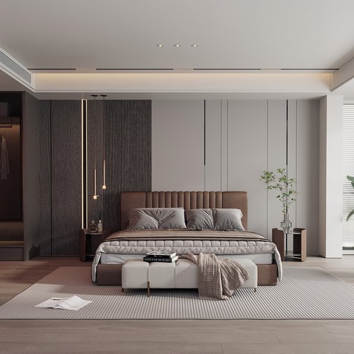 Modern bedroom