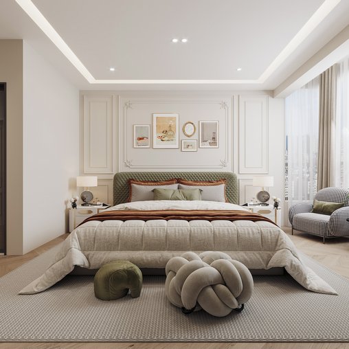 Modern bedroom