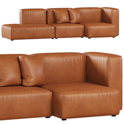 MAGS SOFT 3 SEATER COMBINATION 5 By Hay