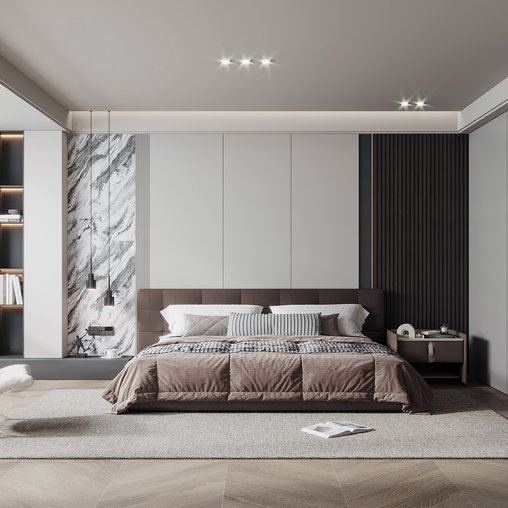 Modern bedroom