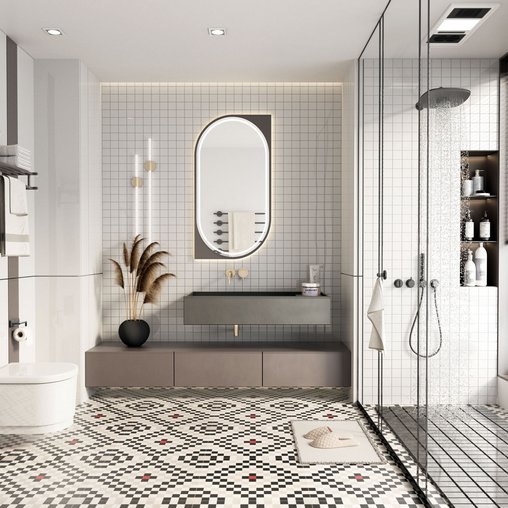 Modern bathroom