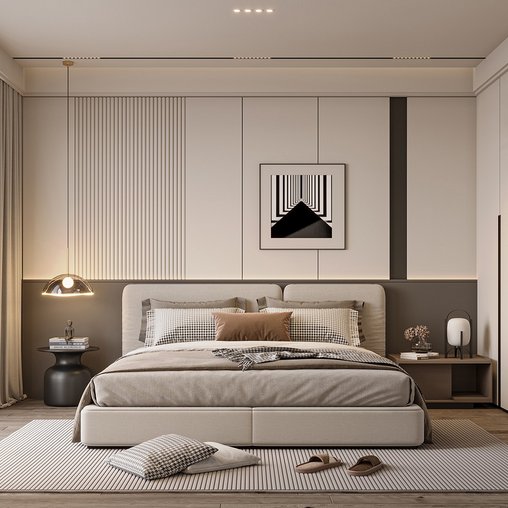 Modern bedroom