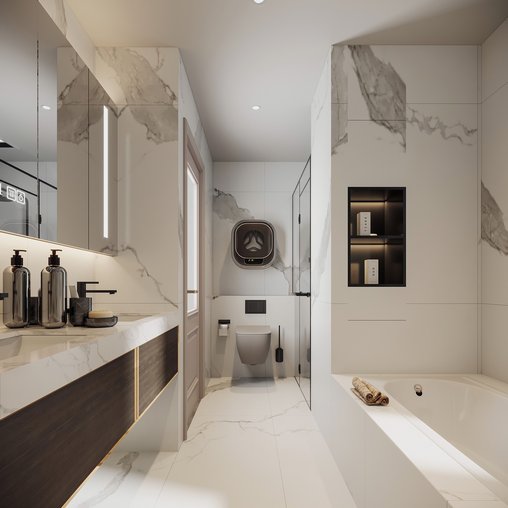 Modern bathroom