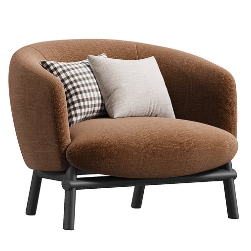 LIVRE Armchair By Gallotti Radice