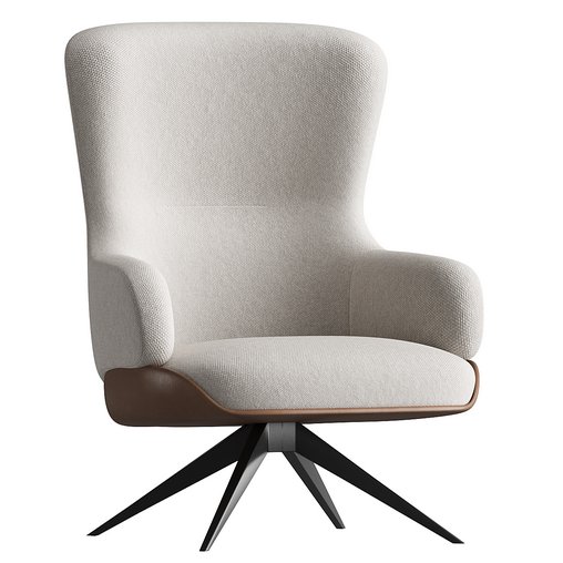 KENSINGTON Wing armchair By Molteni C