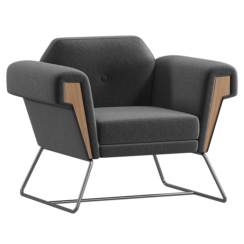 HOVE CLUB Easy chair By Liqui Contracts