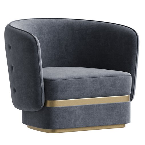 POEMA Armchair with armrests By Casa Magna