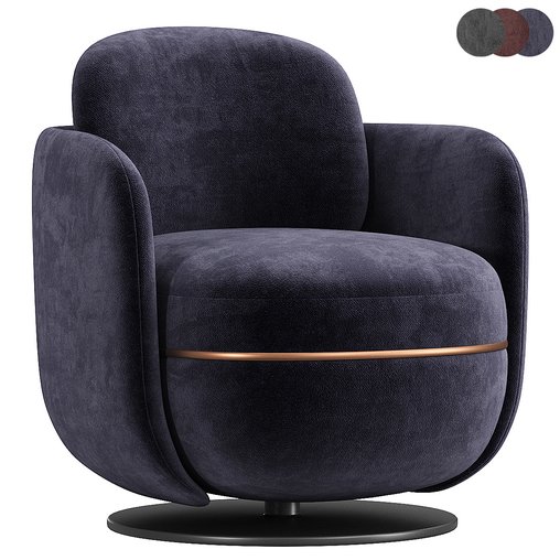 MILES LOUNGE Armchair By Wittmann