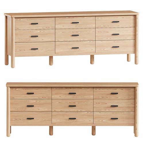 Hargrove 9-Drawer Dresser