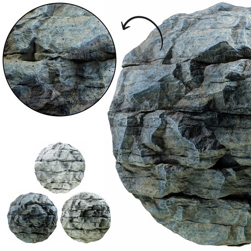 Rock Cliff 09 (Seamless)