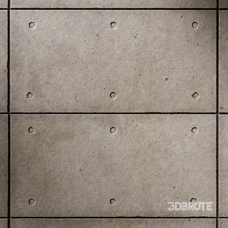 concrete 04 seamless pbr texture 3d model Buy Download 3dbrute