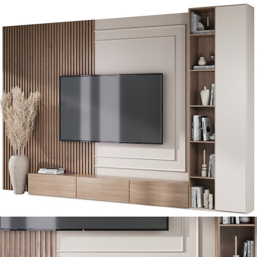 TV wall decor set11