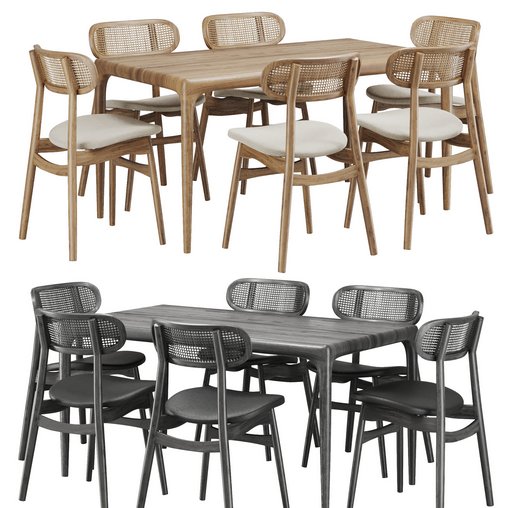 Dinning chair and table105