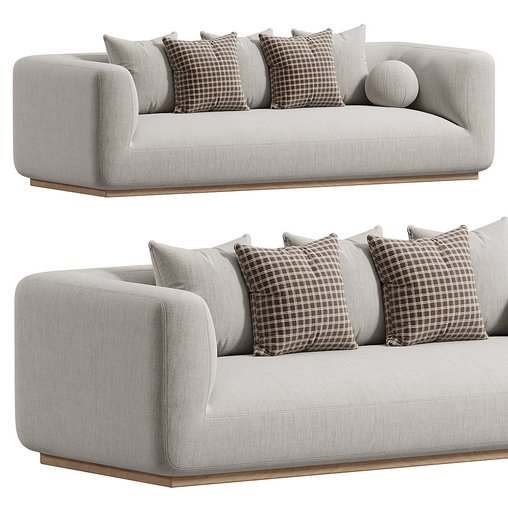 Mabry Sofa Gibson Silver