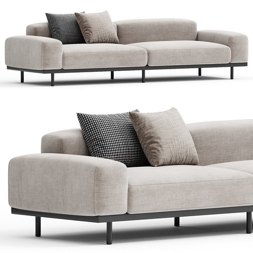 NAVIGLIO Fabric sofa By arflex