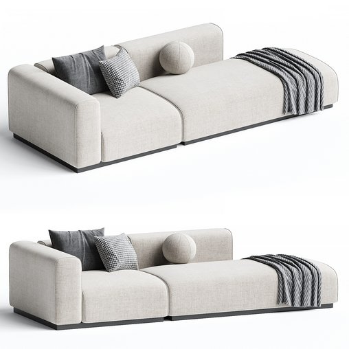 MAHE Sectional sofa By Braid