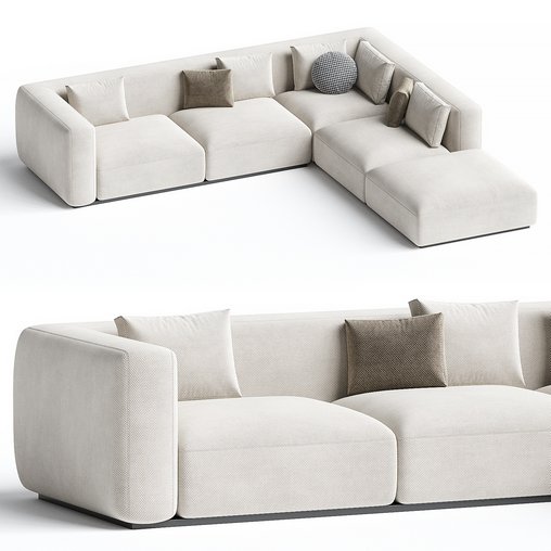 Shangai sofa 2 by poliform