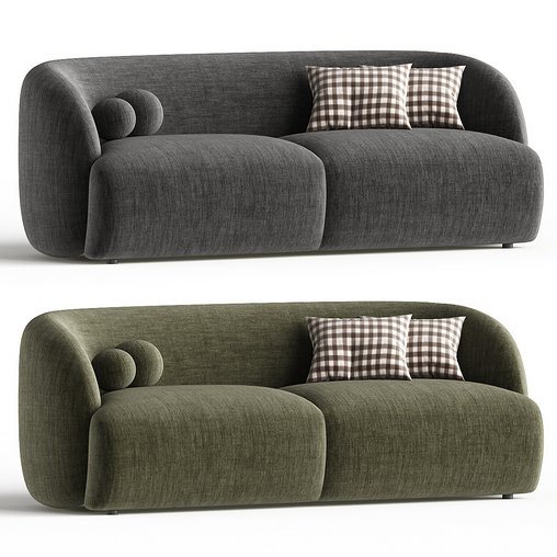 Sofa Vienso Bucle Gray