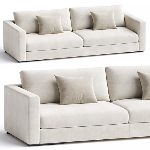 MAGNUM 3 seater sofa By Flexform