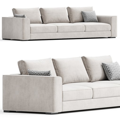 GREY SOFA & SOFABED