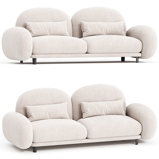 Sofa Roche Bobois Presage Large 3 Seat