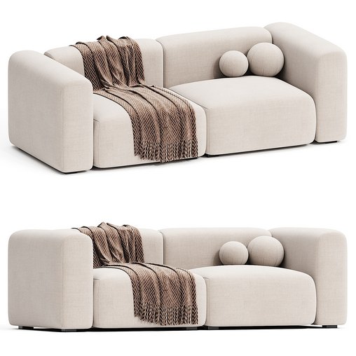 Sofa direct modular Orion eurobook velor