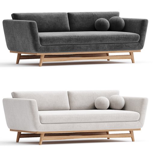 Scandinavian design sofa