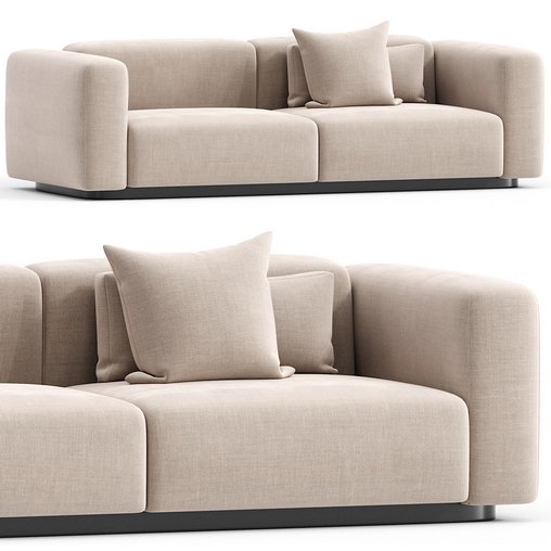 Soft Modular Sofa by Vitra