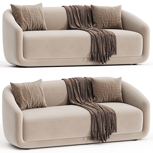 Sofa Ethnicraft Trapeze