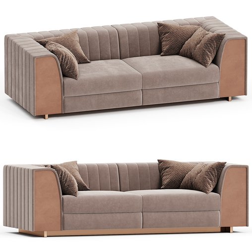 HARRY Velvet sofa Harry Collection By Laskasas