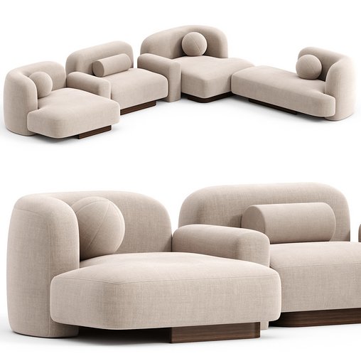 Sofa Kooku POP Delcourt Collection N3