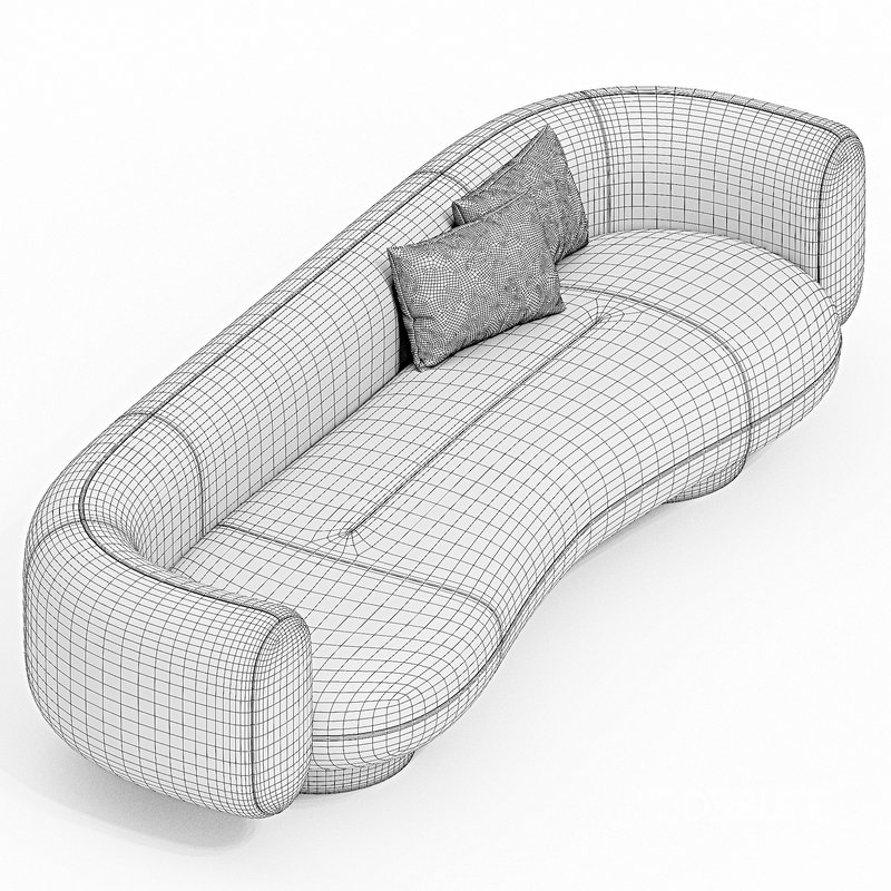 SUSPENCE B SOFA 3d model Buy Download 3dbrute