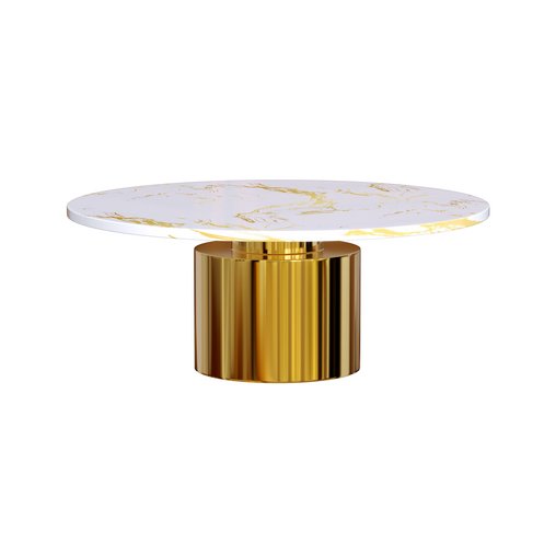 Gold modern table