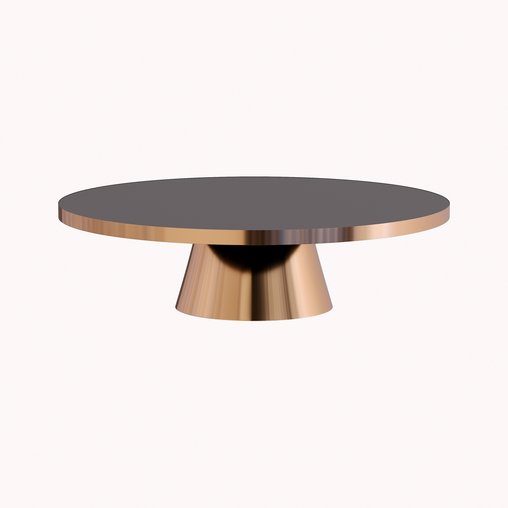 Marble Copper Cake Stand