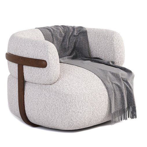 Doss Swivel Chair Altro Snow