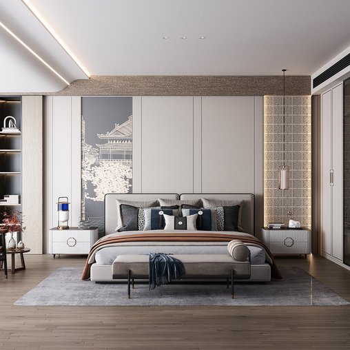 Modern bedroom