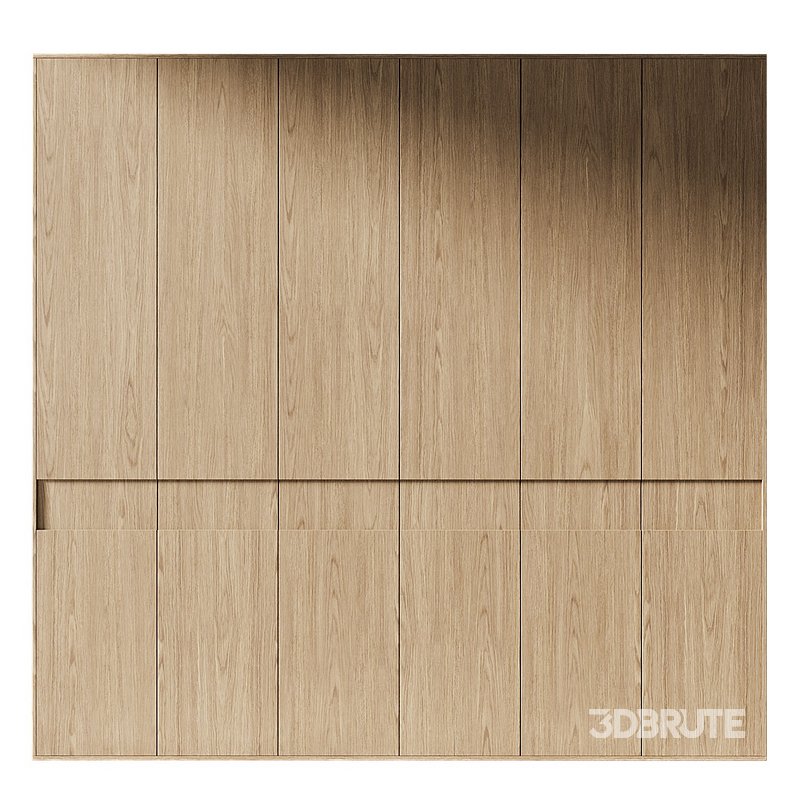 wardrobe 119 3d model Buy Download 3dbrute