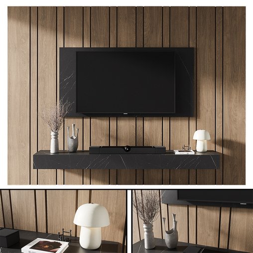 TV wall set 009