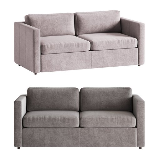 Harris Leather Sofa 3d model Download  Buy 3dbrute