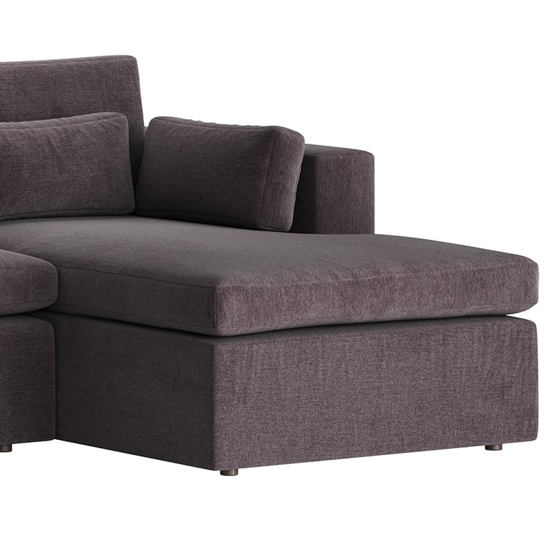 Harmony Modular Sofa 3d model Buy Download 3dbrute