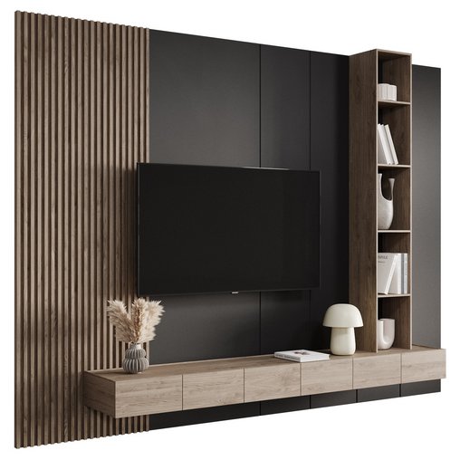 TV wall set 021