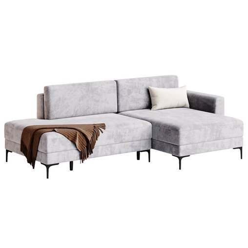 Edwin corner sofa from divan.ru 3d model Download  Buy 3dbrute