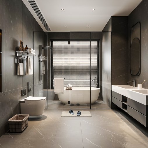 Modern bathroom