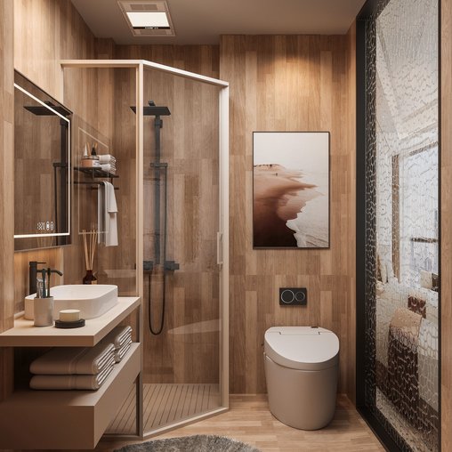 Modern bathroom