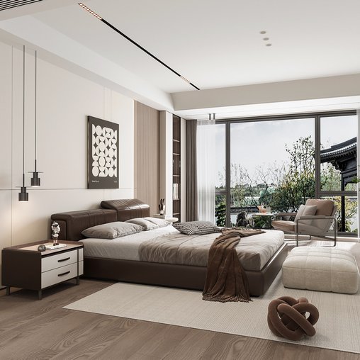 Modern bedroom