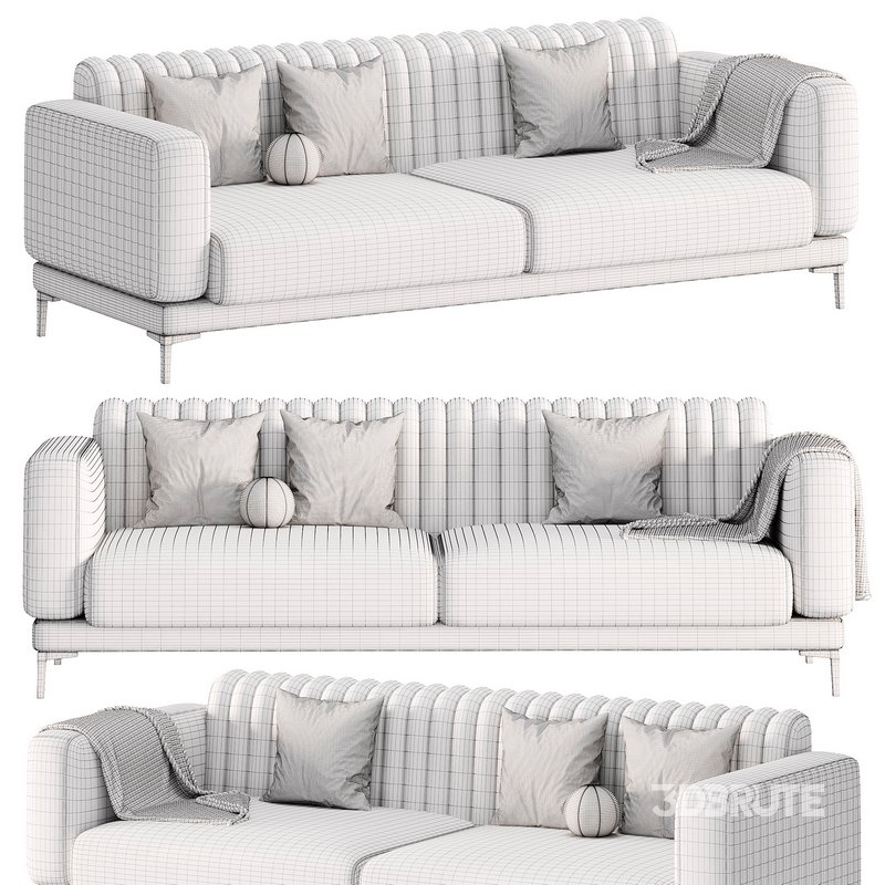 CLOUD Sofa 3d model Buy Download 3dbrute