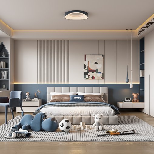 Modern bedroom