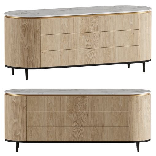 VENICE Chest of drawers By ANA ROQUE INTERIORS