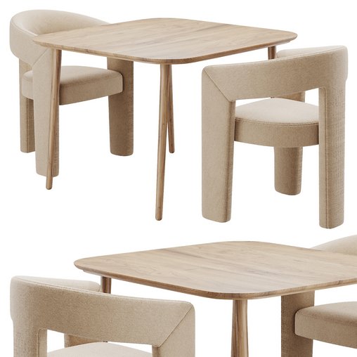 Dinning chair and table120